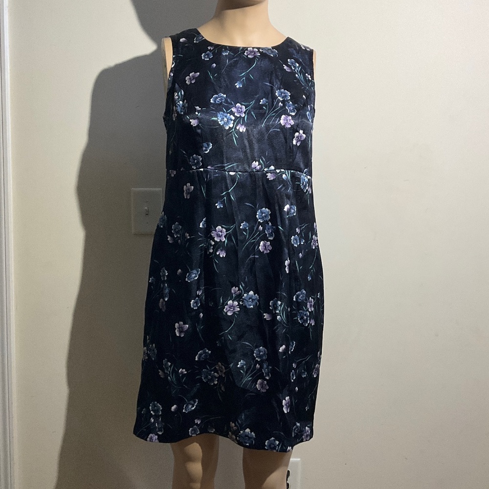 Blue Floral Dress